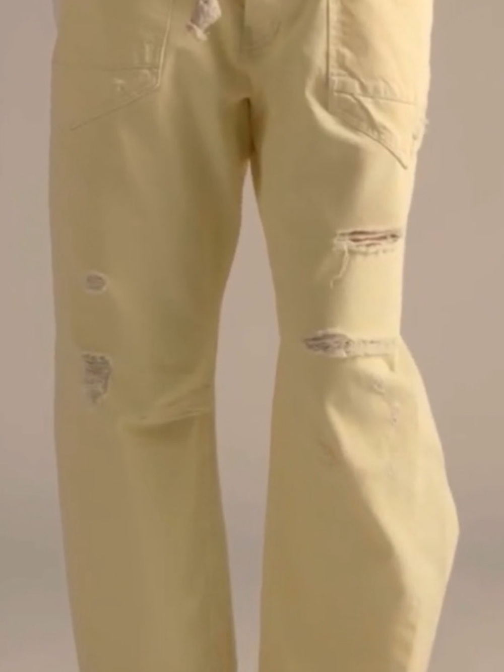 We The Free Moxie Pull On Barrel Lemon Icing NWT